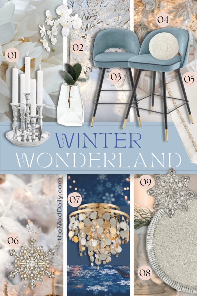 5 Christmas Table Ideas | A Winter Wonderland to WOW Your Guests - Mod